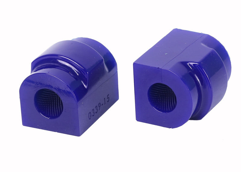 SuperPro 2009 BMW Z4 sDrive30i Rear 15mm Sway Bar Mount Bushing Set SPRSPF0339-15K