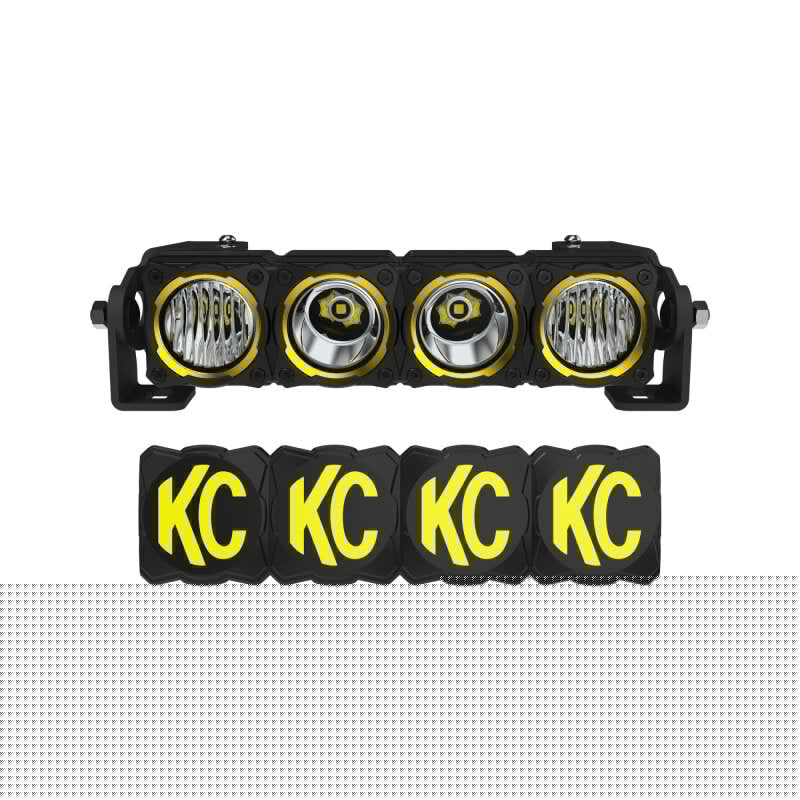 KC HiLiTES FLEX ERA LED 10in. Light Bar - Master Kit KCL291