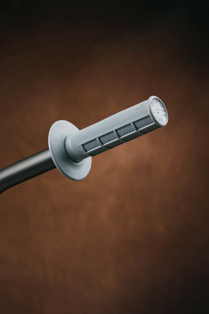 Renthal MX Grips Soft Diamond/ Waffle - Light Grey RENG086