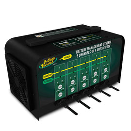 Battery Tender 5 Bank 6V/12V 4A Selectable Battery Charger BTN021-0133-DL-WH