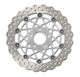 Performance Machine Disc/Carr Speedstar 320Mm X .20 Ff No O/S Front Chrome PFM0133-2608S-CH