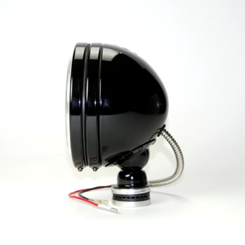 KC HiLiTES Daylighter 6in. Halogen Light 100w Spot Beam (Single) - Black SS KCL1238