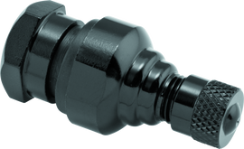 BikeMaster Valve Stem Aluminum 8.3mm Pair - Black BKM151978