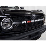 IAG I-Line Grille White Letters and Red 