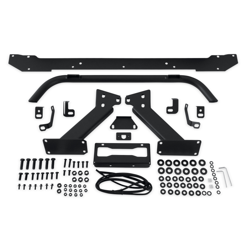 Body Armor 4x4 18-21 Subaru Crosstrek HiLine Front Winch Bumper BODSU-19339