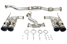 Load image into Gallery viewer, Invidia 08-14 Subaru WRX Hatchback Gemini Single Layer Titanium Tip Cat-back Exhaust INVHS08ST5GM4ST
