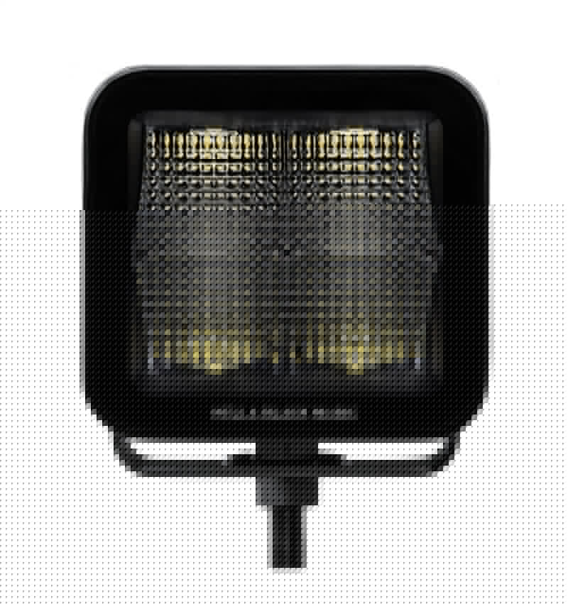 Hella Universal Black Magic 3.2in L.E.D. Cube Kit - Flood Beam HELLA358176811