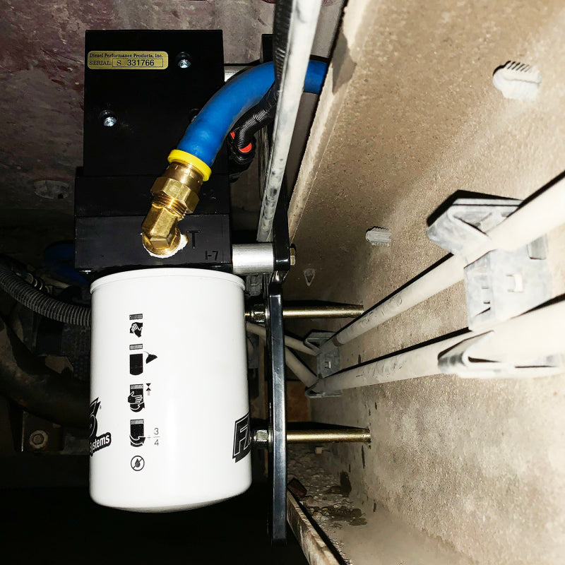 Wehrli 01-10 Chevrolet 6.6L Duramax FASS Fuel System Relocation Bracket (Crew Cab Only) WCFWCF100265