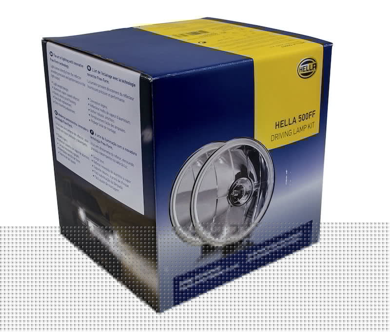 Hella 500FF 12V/55W Halogen Driving Lamp Kit HELLA005750941