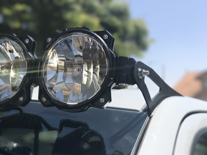 KC HiLiTES 16-19 Ford F-150/Raptor Overhead Mount Bracket Set (For Pro6) KCL7379