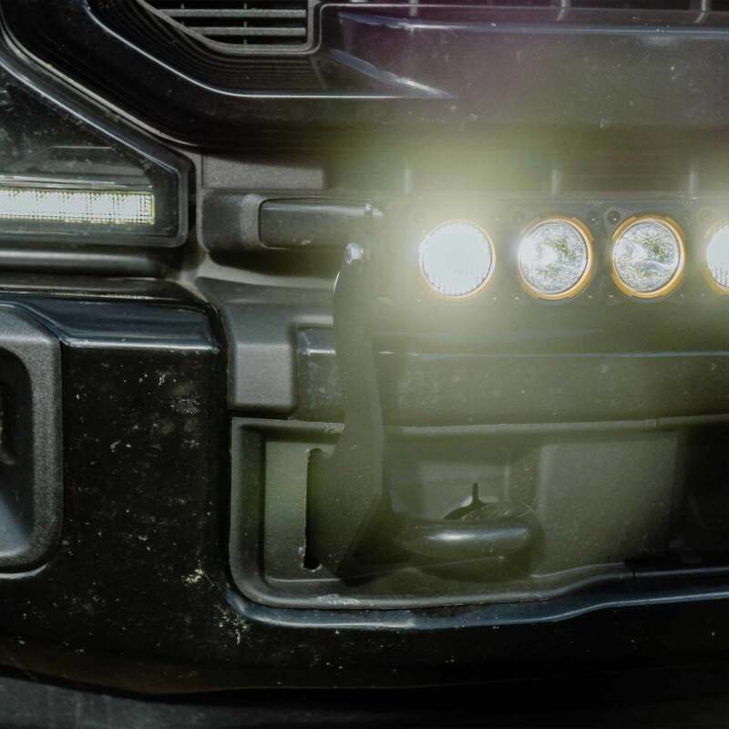 KC HiLiTES 2017+ Ford Super Duty Front Bumper Light Bar Mount For 40in Flex Era LED Light Bar KCL7354