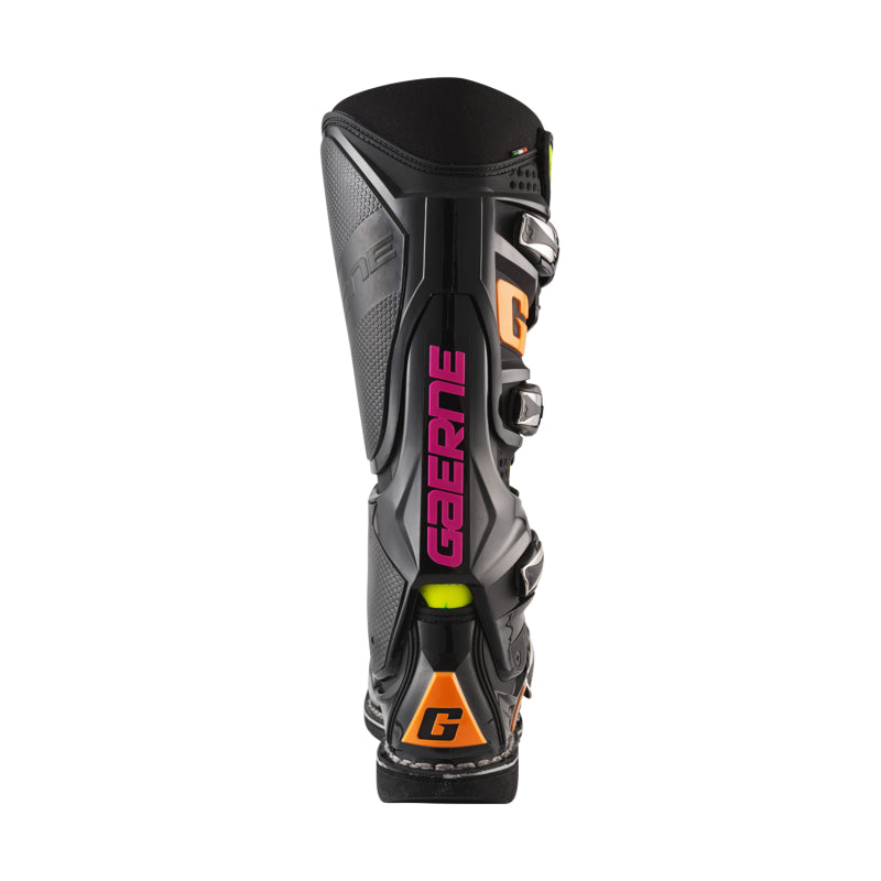 Gaerne SG12 Limited Edition Boot Black/Orange/Pink - Size 11 GAR2174-108-11