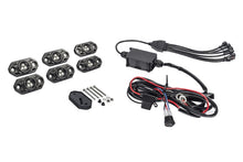 Load image into Gallery viewer, KC HiLiTES C-Series RGB LED Rock Light Kit (Incl. Wiring) - Set of 6 KCL339