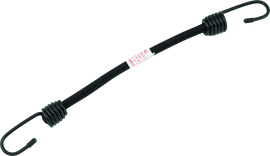 BikeMaster Bungee 12in Heavy Duty 2 Hook Black