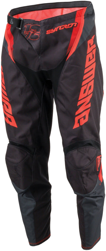 Answer 25 Syncron Envenom Pants Red/Black Size - 34 ANS442383