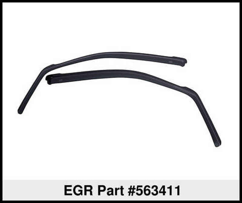 EGR 99-15 Ford Super Duty In-Channel Window Visors - Set of 2 (563411) EGR563411