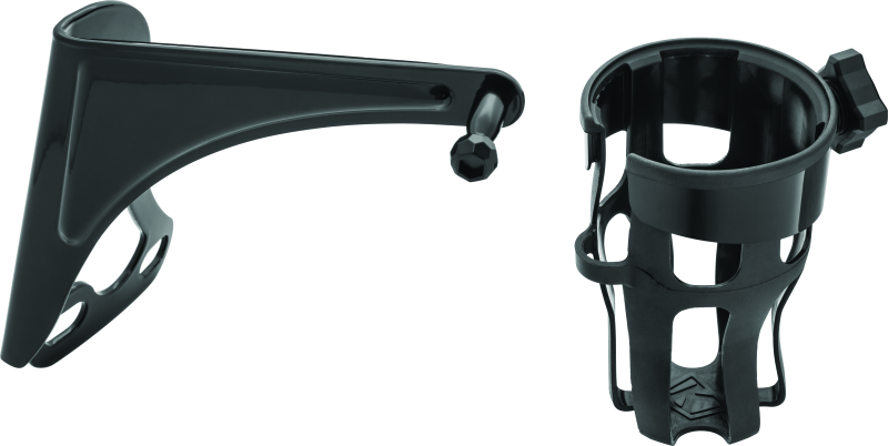 Kuryakyn Reflex Drink Holder-Passenger Mount Black KUR6489