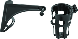 Kuryakyn Reflex Drink Holder-Passenger Mount Black KUR6489