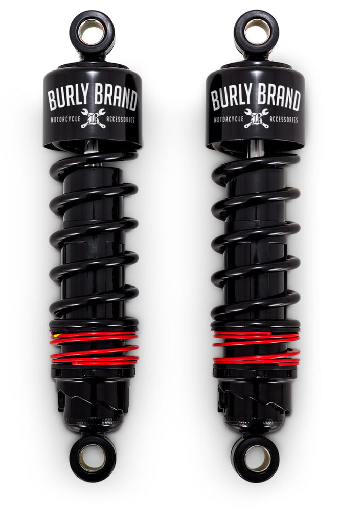 Burly Brand Slammer Plus Shocks 11.5in - Black BURB28-1205B