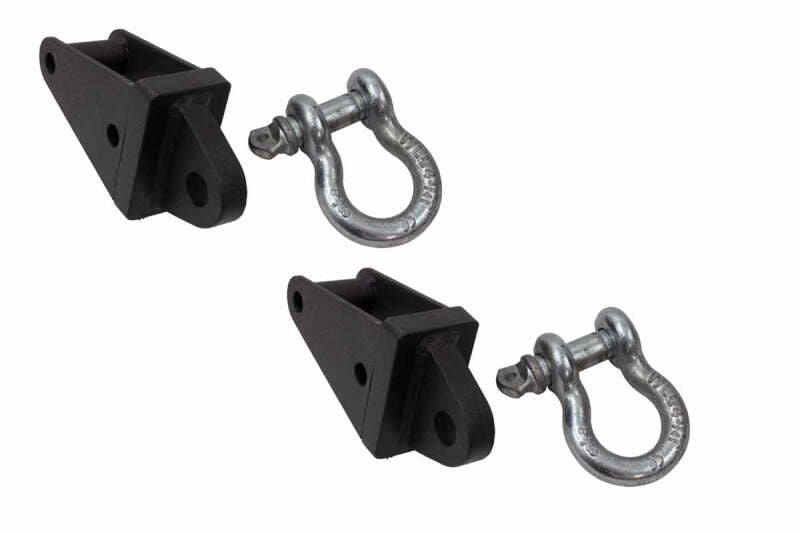 Fishbone Offroad 07-18 JK Wrangler Rubicon and Unlimited Jeep JK Rear D-Ring Frame Mounts FBOFB22136