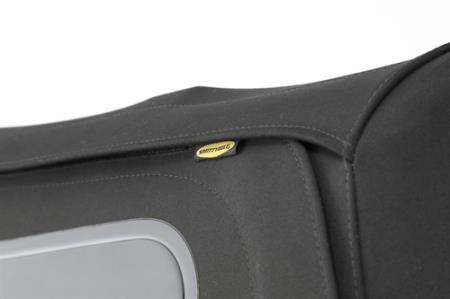 Soft Top Premium Canvas 07-09 Wrangler JK 2 DR OEM Replacement W/Tinted Windows Black Diamond Smittybilt
