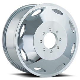 Dually Wheels Brutal Dually 9105 CH 20x8.25 Chrome 8 On 165.1 Bolt Pattern 115 Offset 116.7 Bore Cali Offroad Wheels