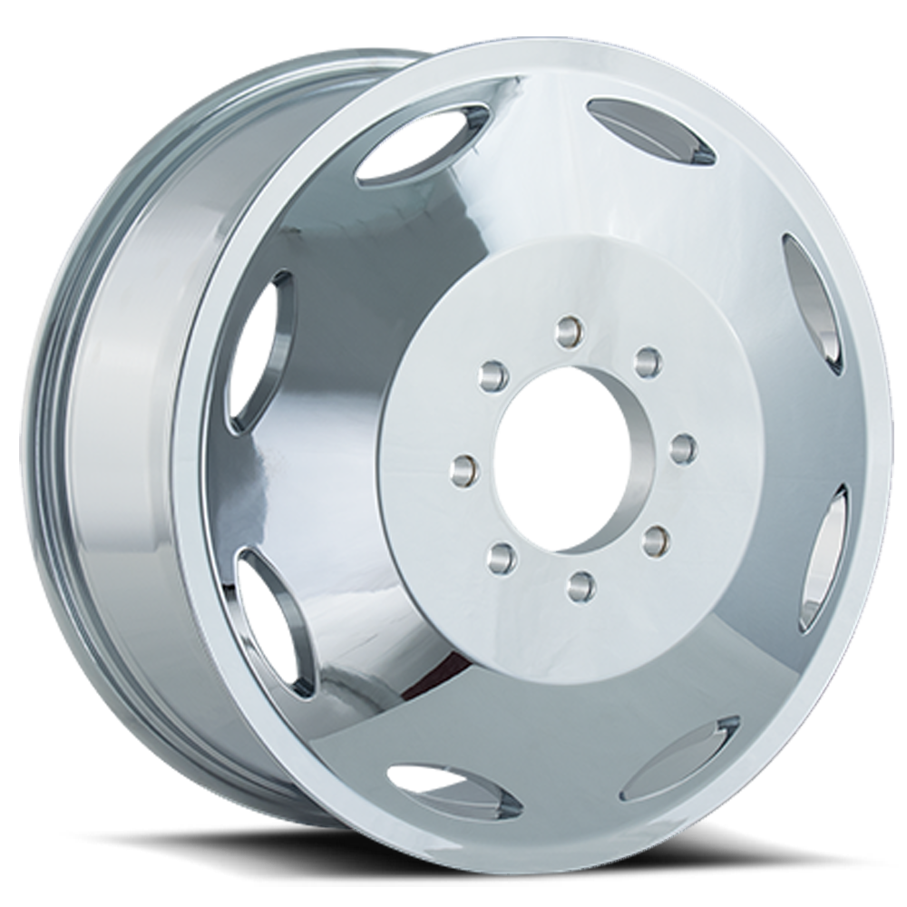 Dually Wheels Brutal Dually 9105 CH 20x8.25 Chrome 8 On 165.1 Bolt Pattern 115 Offset 121.3 Bore Cali Offroad Wheels