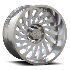 Cast Aluminum Wheels Switchback 9108 PO 22x12 Polished 5 On 139.7 Bolt Pattern -51 Offset Cali Offroad Wheels