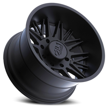 Load image into Gallery viewer, Cast Aluminum Wheels Rawkon 9109 MB 24x12 Matte Black 8 On 180 Bolt Pattern -51 Offset Cali Offroad Wheels