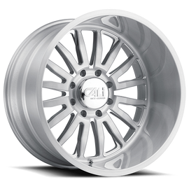Cast Aluminum Wheels Summit 9110 SL 20x12 Brushed Brushed Silver 8 On 165.1 Bolt Pattern -51 Offset Cali Offroad Wheels
