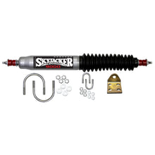 Load image into Gallery viewer, Steering Stabilizer Single Kit For Use w/Straight Axle Silver w/Black Boot Skyjacker