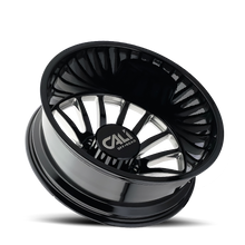 Load image into Gallery viewer, Dually Wheels Summit Dually 9110D GB 20x8.25 Milled Spokes Gloss Black 8 On 200 Bolt Pattern -192 Offset Cali Offroad Wheels