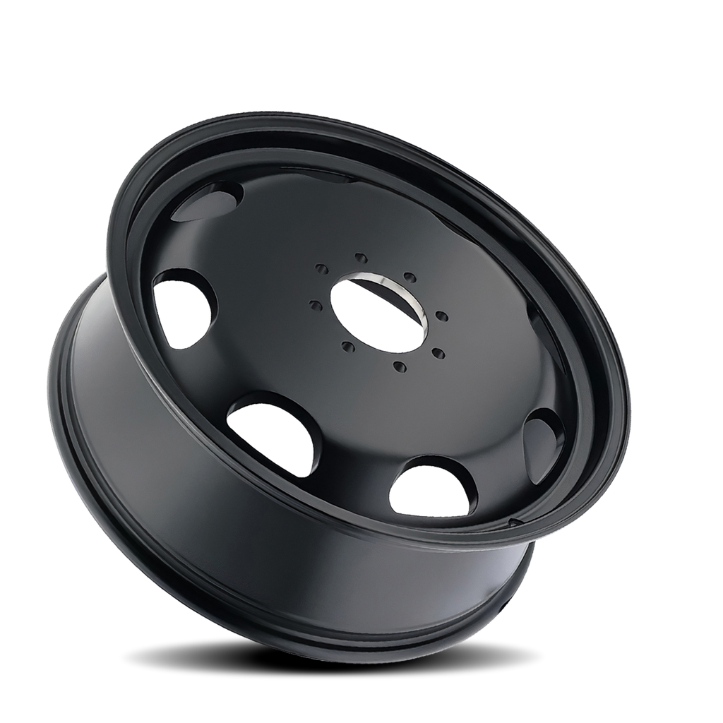 Dually Wheels Summit Dually 9110D MB 20x8.25 Matte Black 8 On 210 Bolt Pattern 100 Offset Cali Offroad Wheels