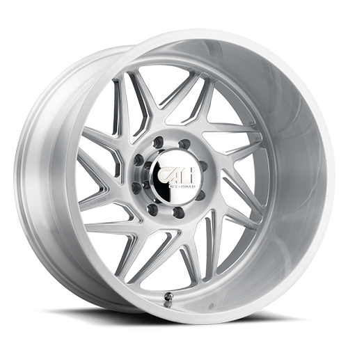 Cast Aluminum Wheels Gemini 9112 SL 22x12 Brushed 6 On 135 Bolt Pattern -51 Offset Cali Offroad Wheels