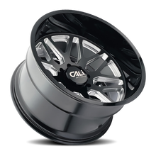 Load image into Gallery viewer, Cast Aluminum Wheels Invader 9115 GB-M 20x10 Milled Gloss Black 6 On 135 Bolt Pattern -25 Offset Cali Offroad Wheels