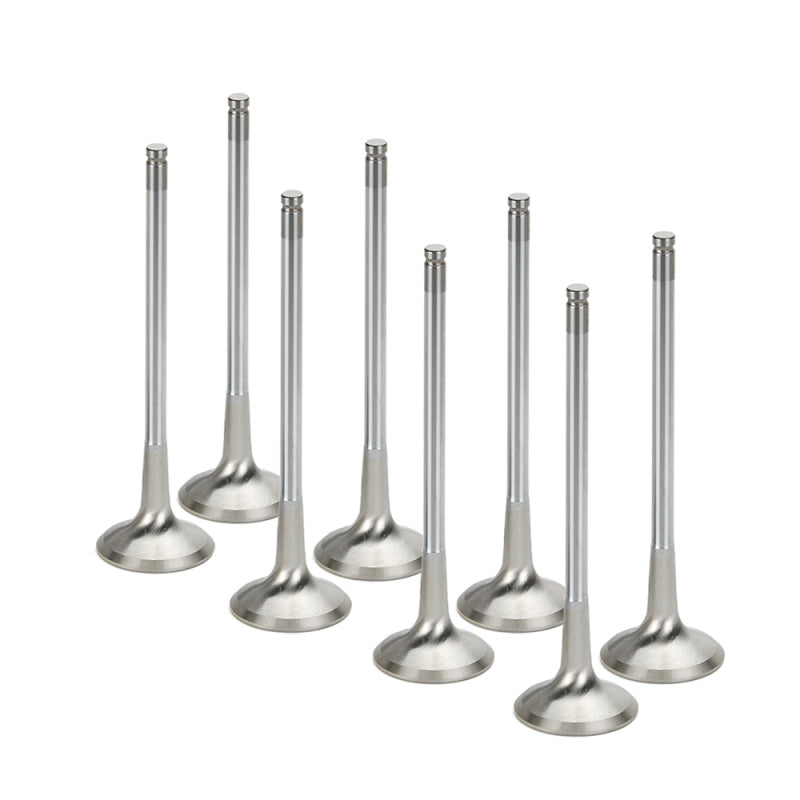 Supertech Honda K20 30x5.96x108.65mm 6mm Tapered Stem Chrome Inconel Exhaust Valve - Set of 8 SPTHEVI-1020D-6MM-8