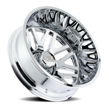 Load image into Gallery viewer, Dually Wheels Invader Dually 9115D CH 22x8.25 Chrome 8 On 165.1 Bolt Pattern -192 Offset Cali Offroad Wheels