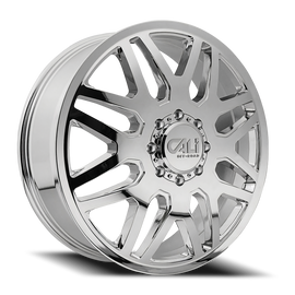 Dually Wheels Invader Dually 9115D CH 24x8.25 Chrome 8 On 165.1 Bolt Pattern 115 Offset Cali Offroad Wheels