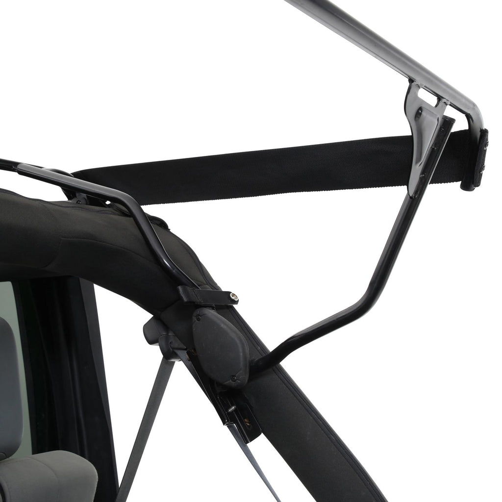 Jeep JKU Soft Top Bow Assembly OE Style 2007-2018 Wrangler JKU 4-Door Black Smittybilt
