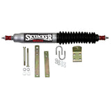Skyjacker Steering Stabilizer Single Kit Silver w/Black Boot 80-96 Ford Bronco 80-83 Ford F-100 80-96 Ford F-150 80-98 Ford F-250 80-97 Ford F-350 86-90 Ford Bronco II 91-94 Ford Explorer 97 Ford F-250 HD Skyjacker