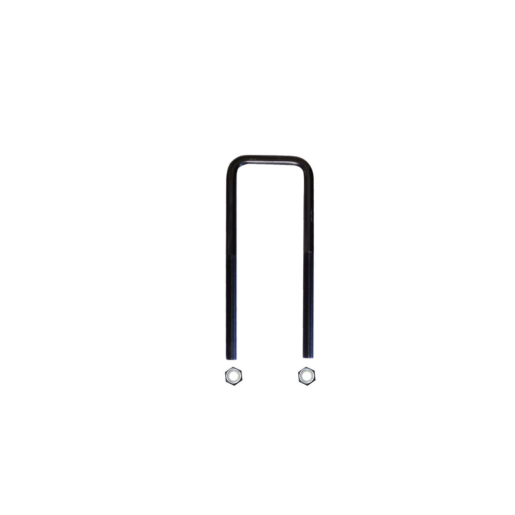 U-Bolt Square 0.5625 Inch Diameter 2.5 Inch ID Width 12 Inch ID Length Incl. Nuts Skyjacker