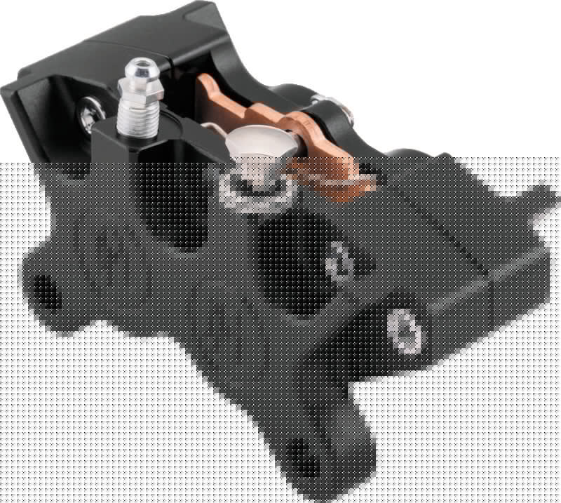 Performance Machine Caliper 125x4R - Black Ops PFM0052-2400-SMB