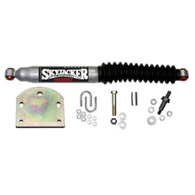 Load image into Gallery viewer, Steering Stabilizer Single Kit Silver w/Black Boot 99 Ford F-250 99-04 Ford F-250 Super Duty 99-04 Ford F-350 Super Duty 00-05 Ford Excursion Skyjacker