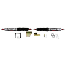 Load image into Gallery viewer, Steering Stabilizer Dual Kit Silver w/Black Boots 84-85 Toyota 4Runner 84-85 Toyota Pickup Skyjacker
