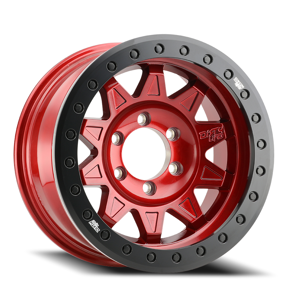 Dirty Life Race Wheels Roadkill Race 9302 Gloss Crimson Candy Red 17X9 5-139.7 -14Mm 108Mm