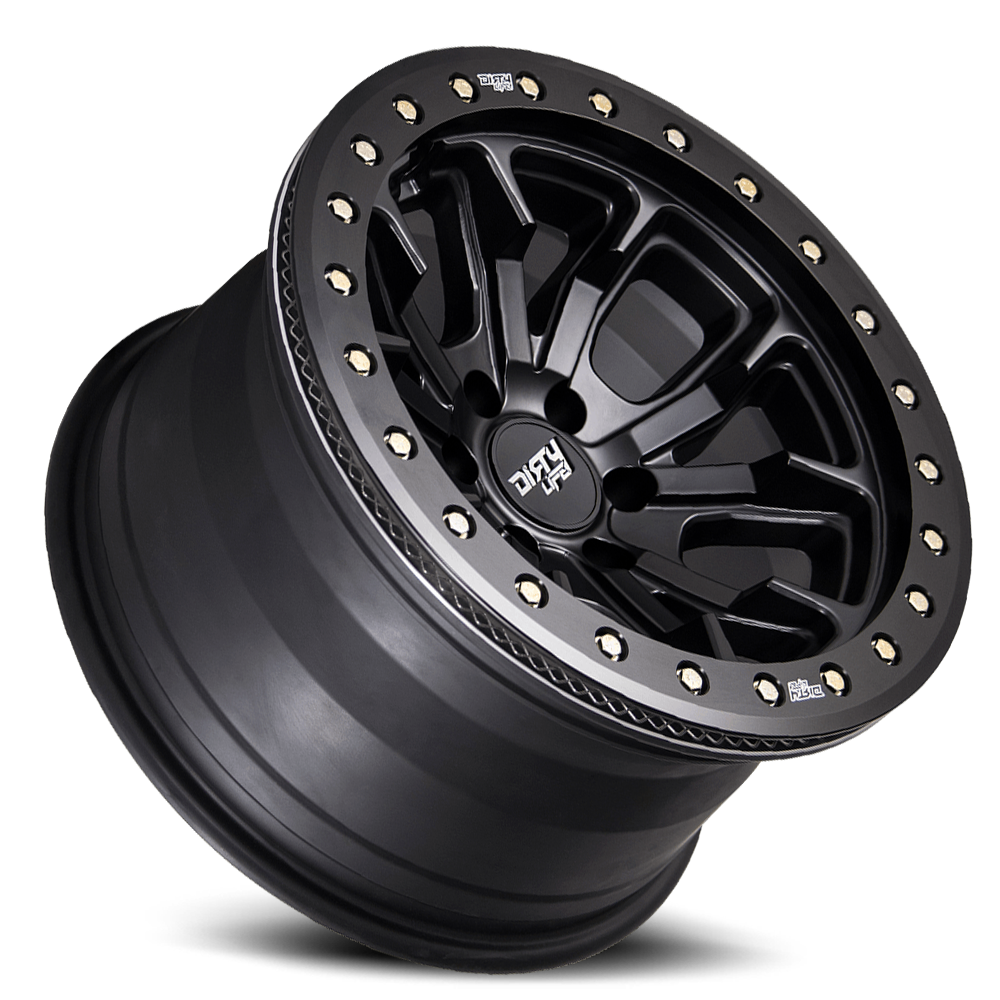 Dirty Life Race Wheels DT-1 9303 Satin Black 17X9 6-120 -12Mm 66.9Mm