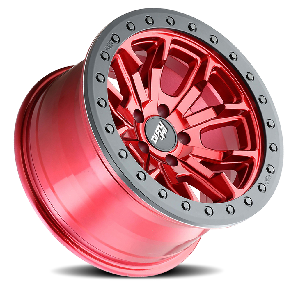 Dirty Life Race Wheels DT-1 9303 Crimson Candy Red 17X9 6-135 -12Mm 87.1Mm
