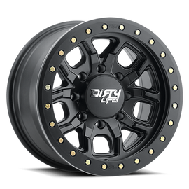 Dirty Life Race Wheels DT-1 9303 Satin Black 17X9 8-170 -12Mm 130.8Mm