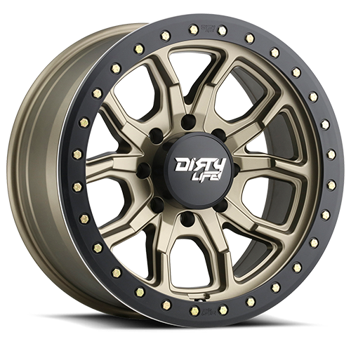Dirty Life Race Wheels DT-1 9303 Satin Bronze 17X9 8-170 -12Mm 130.8Mm