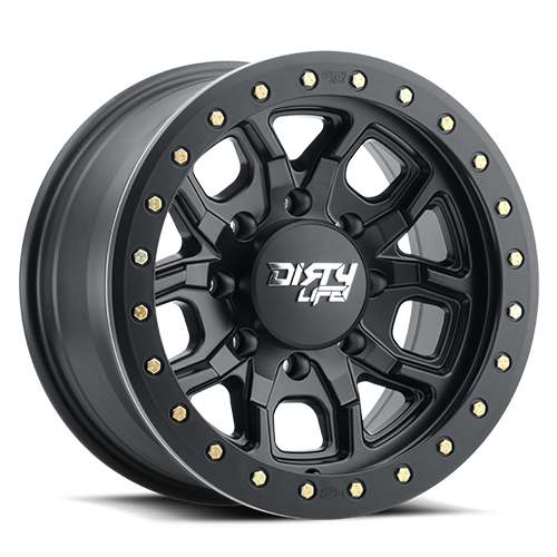 Dirty Life Race Wheels DT-1 9303 Satin Black 17X9 8-165.1 -12Mm 130.8Mm